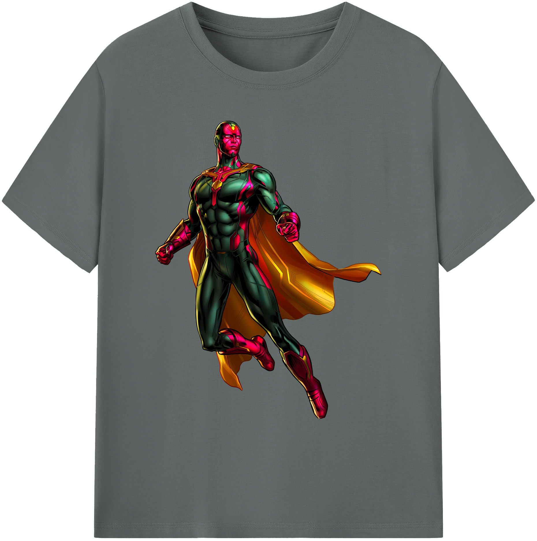 （画像用） アベンジャーズ The Avengers 綿100％ メンズ半袖Tシャツ｜肌触りやわらか＆通気性